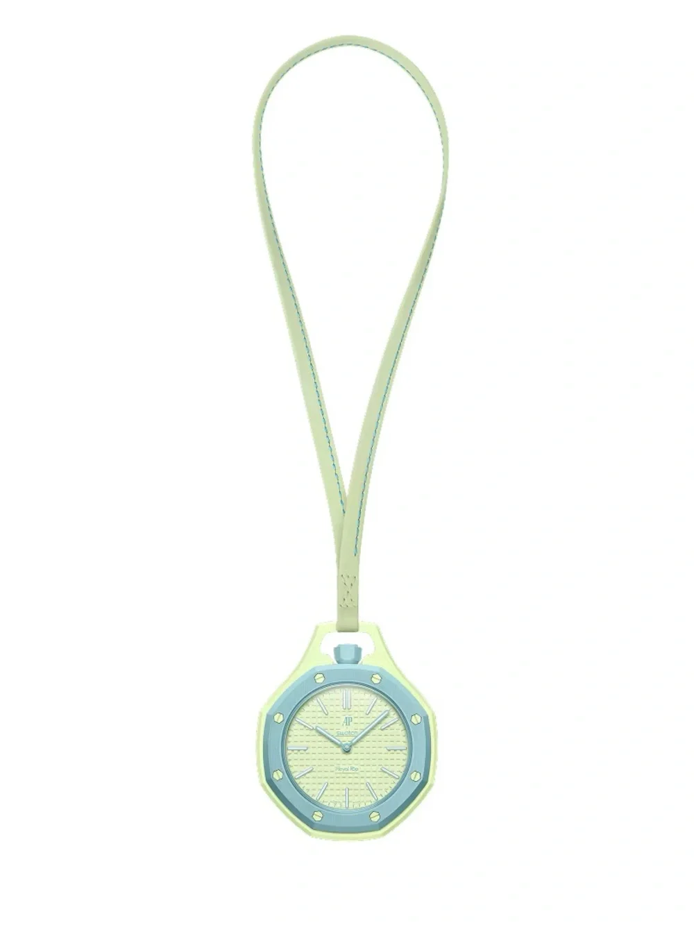 Audemars Piguet x Swatch Royal blue green Pendant Watch BLAUE ACHT AP